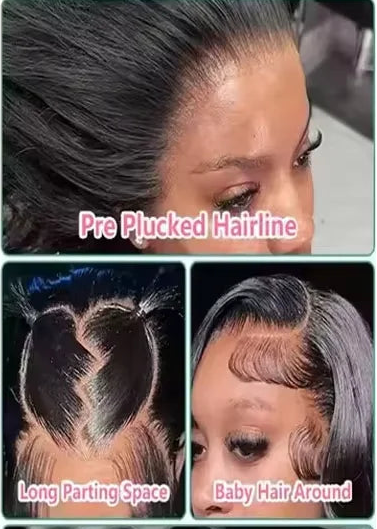 Body Wave Wig HD Lace 13x6 – 1B Natural – Velvet Current