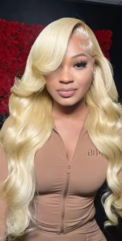 Body Wave 613 Hd Lace Frontal Wig 13x6 Human Hair Wigs 13x4 Transparent Lace Honey Blonde Glueless Wigs For Women 250 Density Penelope Hair Store 1103743258