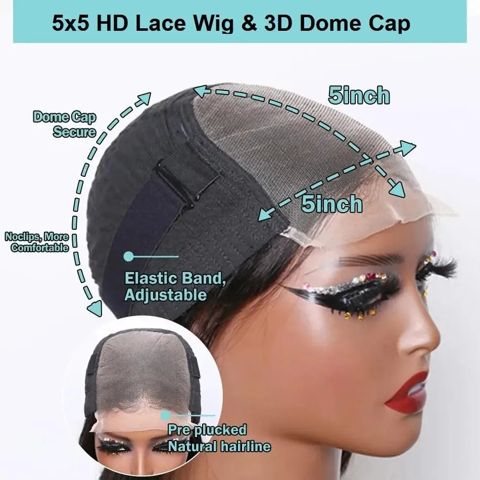 427 Highlight Bob Wig Human Hair Glueless Deep Wave Frontal Wig 5X5 Hd Lace Closure Wig Brazilian Hair Short Bob Wig 250 Density SIXQUEEN Wig Store Store ID 1104602052