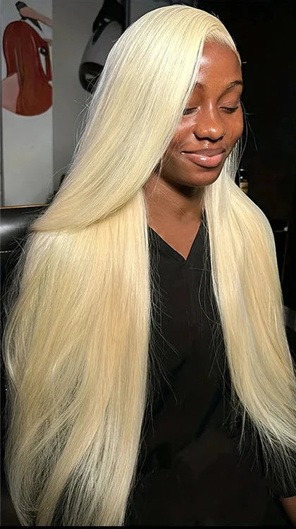 Blonde 613 hd Lace Frontal Wig 40 Inch 200 Density Straight Lace Front Wig 13x4 13x6 Honey Blonde 100% Colored Human Hair Wigs Lowell Lace Wig Store 1105062522