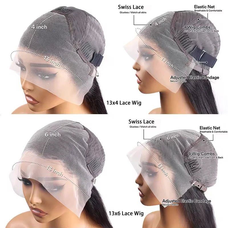 13x6 Lace Front Wigs Human Hair Body Wave Lace Front Wigs Human Hair Natural Color 100% Virgin Human Hair Wig with Baby Hair ARM Beauty Hair Store Store ID 1104602037