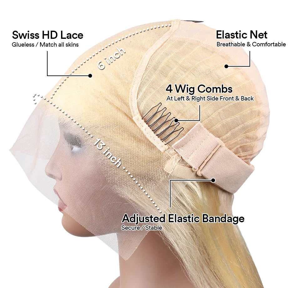 30 inch 613 Hd Lace Front Wig Human Hair Body Wave 13x6 Hd Lace Frontal Wig 13x4 Blonde Lace Front Wig Blodne Human Hair Wigs HairStar Wigs