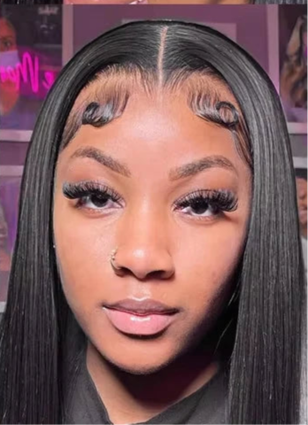 40 Inch Bone Straight Lace Front Wigs Human Hair HD Lace Wig 13x6 Human Hair Lace Front Wig For Women Glueless Wigs Human Hair Shine Spark Outlets Store 1103674936