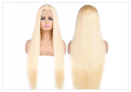 13x4 13x6 360 HD Transparent 613 Honey Blonde Color Lace Front Human Hair Wigs for Women Raw Brazilian Straight Lace Frontal Wig Hairsoboom Store 1103586186
