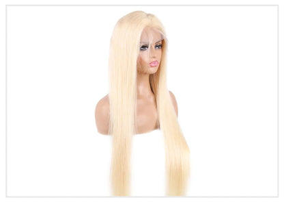 13x4 13x6 360 HD Transparent 613 Honey Blonde Color Lace Front Human Hair Wigs for Women Raw Brazilian Straight Lace Frontal Wig Hairsoboom Store 1103586186