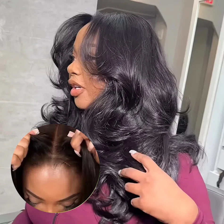 Ready To Go Glueless Wig Body Wave Human Hair Wigs 4x4 5×5 No Lace Closure Wig Pre Plucked Pre Cut Human Hair Wigs 30 36 Inch HairStar Wigs
