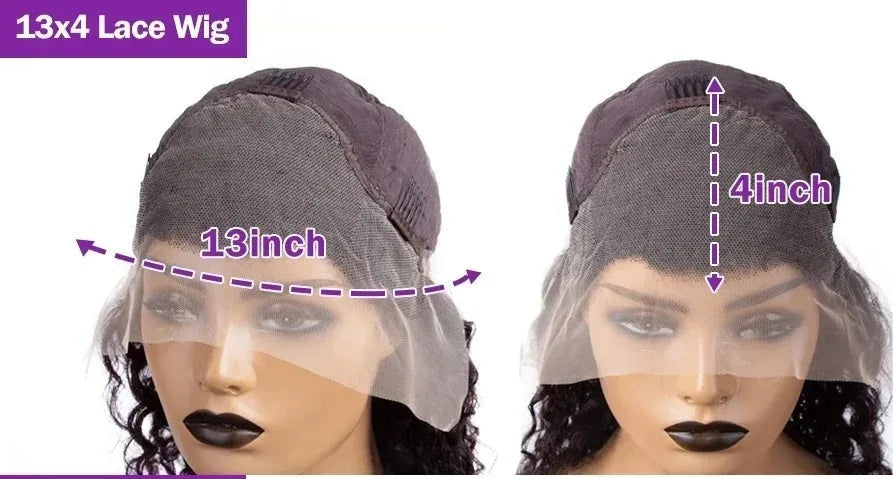 250 Density Deep Wave Chocolate Brown Lace Front Wig curly wigs 13x6 Hd Lace Frontal Wig Human Hair Wigs for Black Women Choice Store name Smilegirl Wig Store Store ID 1104099417