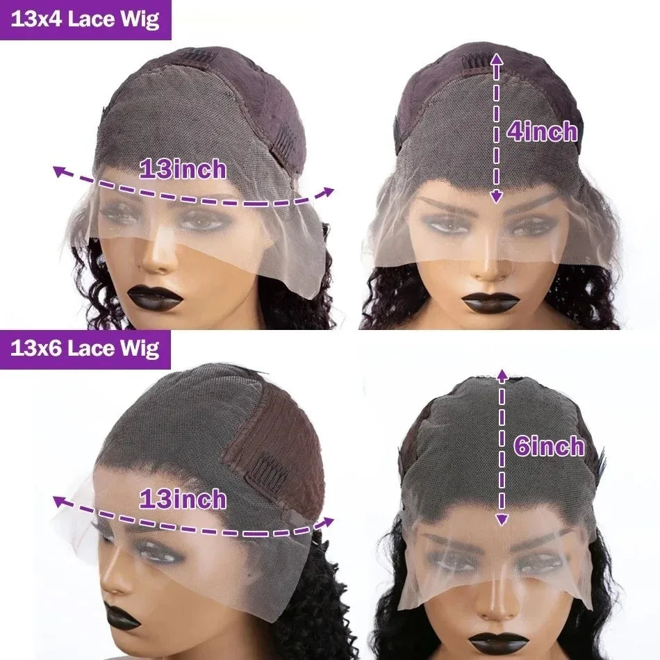 Ginger Human Hair Wig Body Wave Frontal Wig 13X6 Human Hair 30 Inch Lace Front Wigs Colored Brazilian Hair For Women 200 Density HairStar Wigs