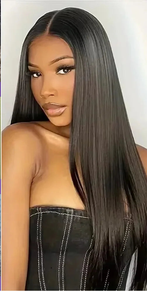 180 Density Brazilian 30 36 Inch Bone Straight 5x5 Lace Front 100%Human Hair Wigs HD Transparent 13x6 Lace Frontal Wig For Women Super Wigs US Store Store ID 1104270951
