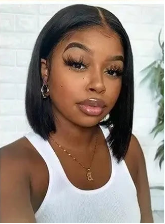 13x6 Lace Frontal HD Straight Bob Wig 13x4 Bone Short Bob Wig Human Hair Human Hair 4x4 5x5 Glueless Lace Front Wigs 230 Density HairStar Wigs