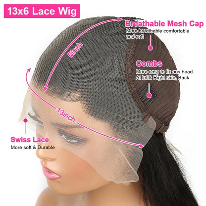 13x6 Silver Grey Colored Lace Front Wigs For Women 613 Blonde Body Wave Lace Frontal Human Hair Wig Pre Plucked Highlight Ombre CEXXY Hair Oversea Store Store ID 1103580741