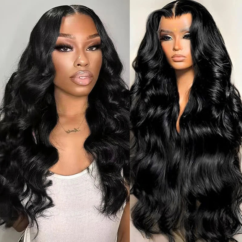 Body Wave Lace Front Wigs Human Hair Pre Plucked with Baby Hair 200 Density 13x6 13x4 Transparent Lace Frontal Wigs HairStar Wigs