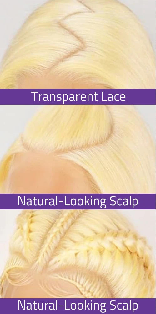 30 40 Inch Blonde Body Wave 13x4 HD Lace Front Wig Preplucked 613 Color 13x6 HD Transparent Lace Front Wig For Women 200 Density HairStar Wigs