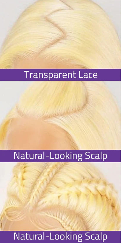 30 40 Inch Blonde Body Wave 13x4 HD Lace Front Wig Preplucked 613 Color 13x6 HD Transparent Lace Front Wig For Women 200 Density HairStar Wigs