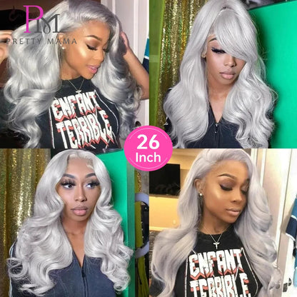 13x6 Cyan Blue Lace Front Wig Body Wave Light Green Lace Front Wig Human Hair Pre Plucked Blonde 613 Lace Frontal Wigs For Women Hairsoboom Store Store ID 1103586186