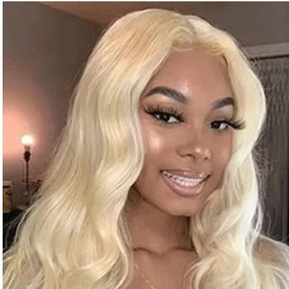 30 40 Inch Blonde Body Wave 13x4 HD Lace Front Wig Preplucked 613 Color 13x6 HD Transparent Lace Front Wig For Women 200 Density HairStar Wigs