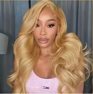 Honey Blonde Human Hair Wig Body Wave Lace Front Wig 13X6 Hd Lace Frontal Wig Colored Brazilian Hair 250 Density For Black Women HairStar Wigs