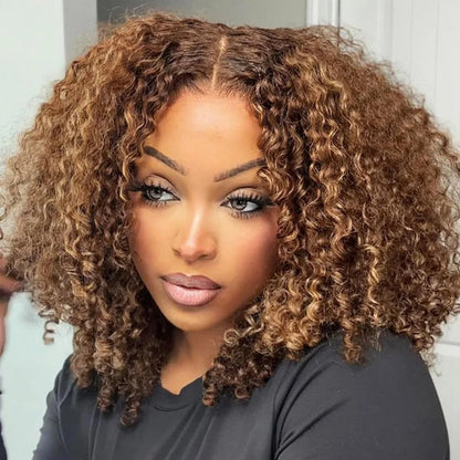 427 Highlight Bob Wig Human Hair Glueless Deep Wave Frontal Wig 5X5 Hd Lace Closure Wig Brazilian Hair Short Bob Wig 250 Density SIXQUEEN Wig Store Store ID 1104602052