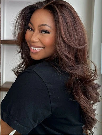 Body Wave Chocolate Brown Lace Front Wig 13x4 Lace Front Wigs 13x6 Transparent Hd Lace Frontal Wig Human Hair 100% Color #4 Wigs HairStar Wigs