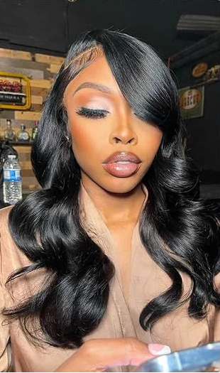 Ready To Go Glueless Wig Body Wave Human Hair Wigs 4x4 5×5 No Lace Closure Wig Pre Plucked Pre Cut Human Hair Wigs 30 36 Inch Neddie Hair US Store ID 1105222961