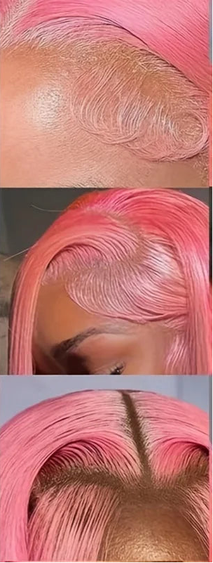 Pink Wig Straight Human Hair Wigs 30 36 Inch Lace Front Wigs 13X6 Hd Lace Frontal Wigs 13X4 Lace Front Wigs 230 Density HairStar Wigs