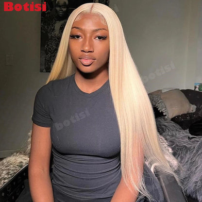 613 Human Hair Wig 13x6 Hd Lace Frontal Wig Bone Straight Human Hair Wigs For Women 30 Inch 13x4 Honey Blonde Lace Front Wig HairStar Wigs