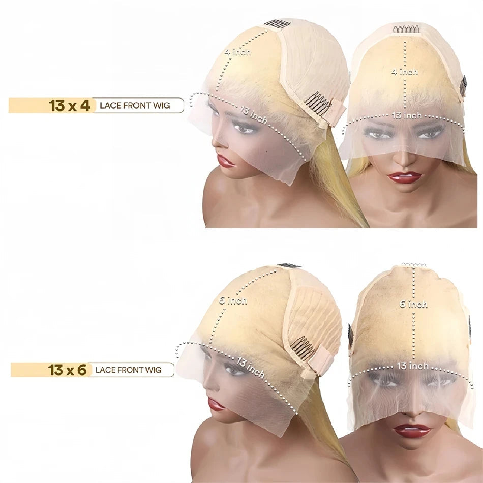 613 Human Hair Wig 13x6 Hd Lace Frontal Wig Bone Straight Human Hair Wigs For Women 30 Inch 13x4 Honey Blonde Lace Front Wig HairStar Wigs
