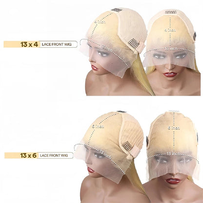 613 Human Hair Wig 13x6 Hd Lace Frontal Wig Bone Straight Human Hair Wigs For Women 30 Inch 13x4 Honey Blonde Lace Front Wig HairStar Wigs