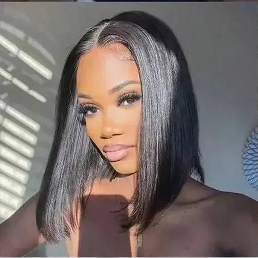 13x6 Lace Frontal HD Straight Bob Wig 13x4 Bone Short Bob Wig Human Hair Human Hair 4x4 5x5 Glueless Lace Front Wigs 230 Density HairStar Wigs