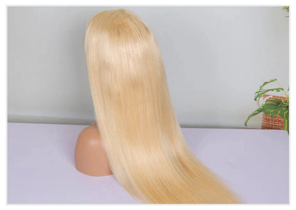 13x4 13x6 360 HD Transparent 613 Honey Blonde Color Lace Front Human Hair Wigs for Women Raw Brazilian Straight Lace Frontal Wig Hairsoboom Store 1103586186