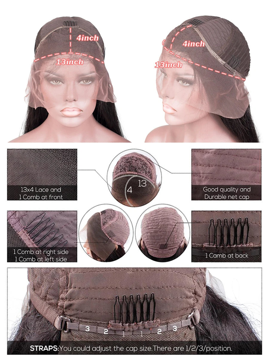 Dark Blue 13x4 Lace Front Wigs Body Wave 100% Human Hair Navy Blue Colored 13x6 Hd Lace Frontal Wigs Pre Plucked Brazilian Wigs Aliwig Store Store ID 1103577386