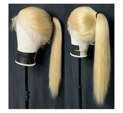 Hd Transparent 613 Blonde 13x4 13x6 360 Lace Front Human Hair Wig Pre Plucked Bone Straight Lace Frontal Wig 200 250 300 Density Diva Me Official Store 5007137