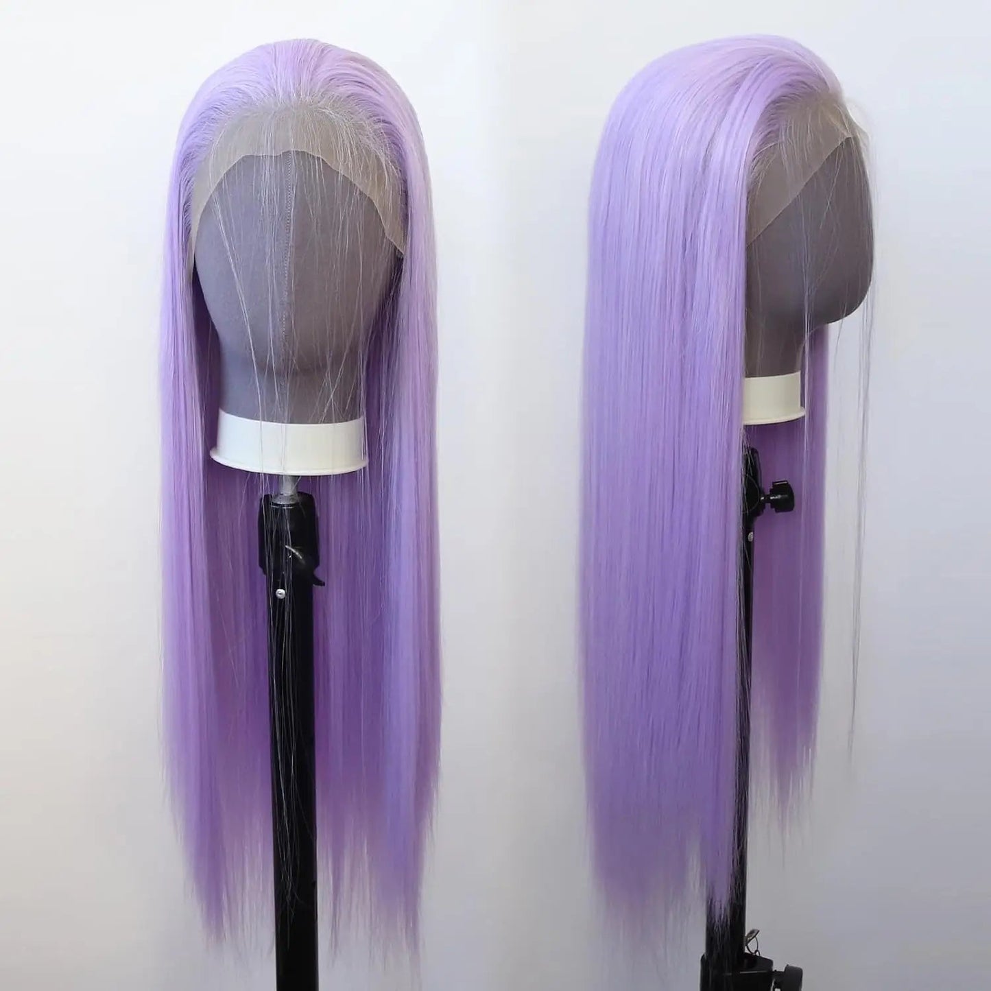 Purple Vietnamese Human Hair Wig 13X6 HD Transparent Lace Front Pre Plucked 180% 250% Density Straight 28 32 Inch Wigs For Women XINXIYA WIG US Store Store ID 1103576649