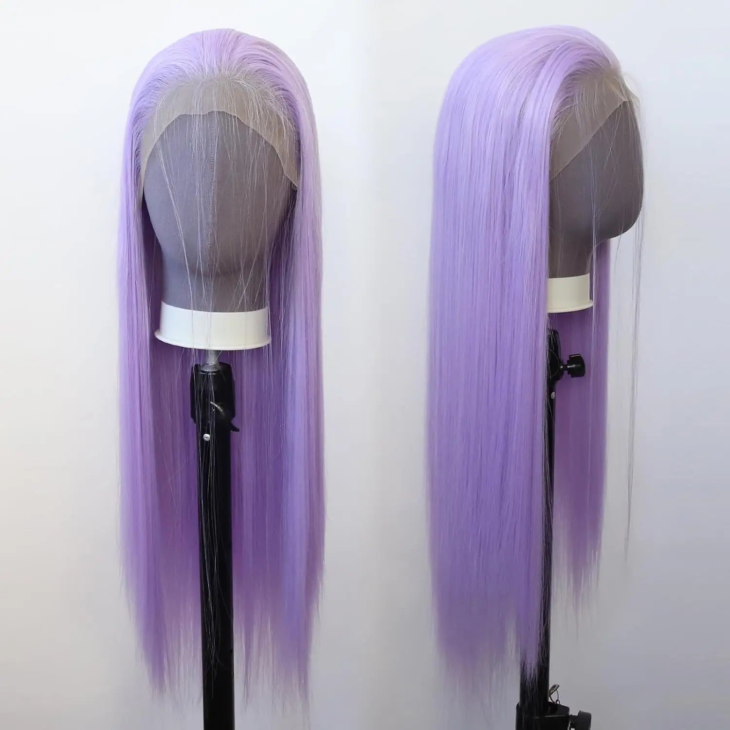 Purple Vietnamese Human Hair Wig 13X6 HD Transparent Lace Front Pre Plucked 180% 250% Density Straight 28 32 Inch Wigs For Women XINXIYA WIG US Store Store ID 1103576649