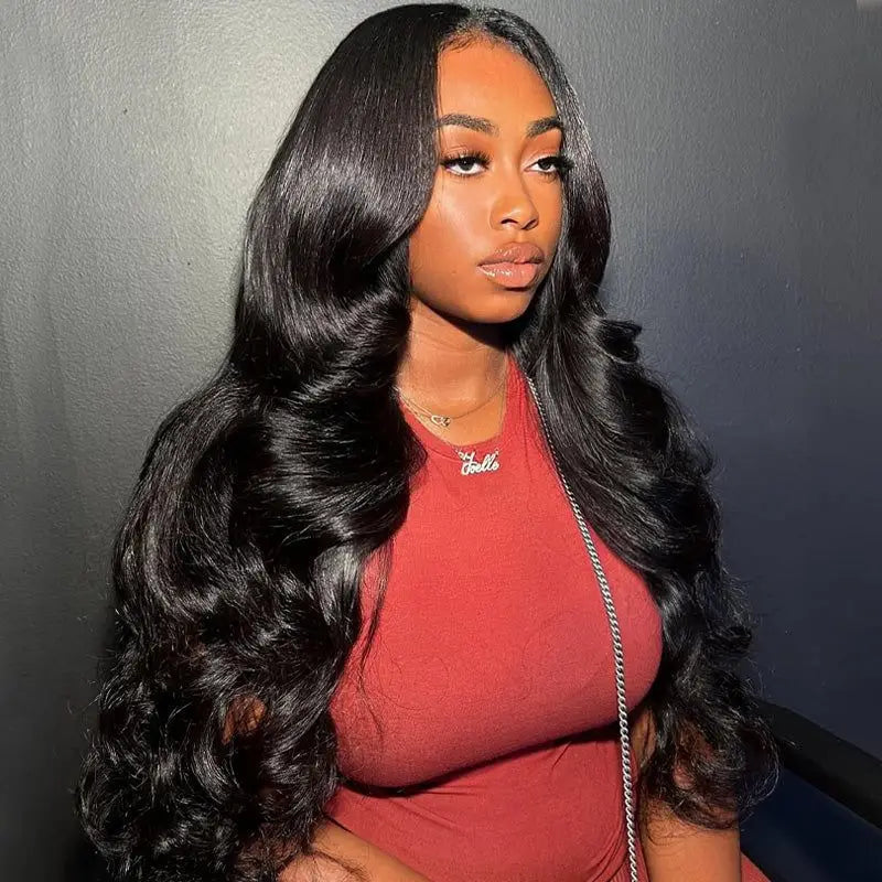 Body Wave Wigs 200 density Human Hair 13x6 HD Lace Front Human Hair Wigs 38inch Brazilian Lace Frontal Wig Pre Plucked For Women Lafino Beauty Hair US Store Store ID 1103585107