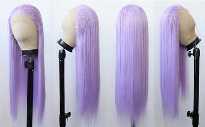 Mint Green Brazilian Human Hair Wig 13X6 HD Transparent Lace Front Pre Plucked 180 250 Density Body Wave 28 Inch Wigs For Women XINXIYA WIG US Store Store ID 1103576649