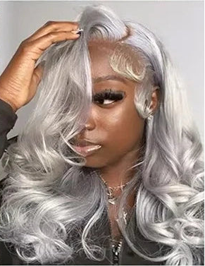 16-42 inch 13x6 Grey Colored Lace Front Human Hair Wigs For Women Body Wave Teal Blue Lace Frontal Wig Hot Pink Purple Lace Wigs Verochic Store Store no.: 1104704776