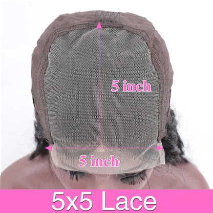 38 40Inch Deep Wave 13x6 Hd Lace Frontal Wig Curly Water Wave Human Hair 5x5 Lace Front Brazilian Wigs For Women Preplucked HairStar Wigs