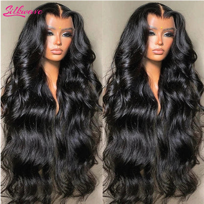 360 Full Lace Wigs 100% Human Hair Pre Plucked Body Wave 13x6 Hd Lace Frontal Wig Brazilian Hair For Black Women 200 Density HairStar Wigs