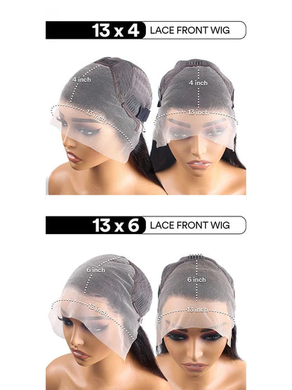 Body Wave Highlight Wigs Human Hair 13x6 hd Omber Lace Front Human Hair Pre Plucked Wig P4/27 Blonde and Brown Colored Wig 100% Lowell Lace Wig Store 1105062522