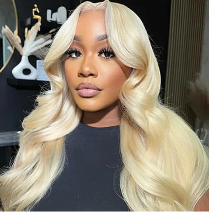 30 40 Inch Blonde Body Wave 13x4 HD Lace Front Wig Preplucked 613 Color 13x6 HD Transparent Lace Front Wig For Women 200 Density HairStar Wigs