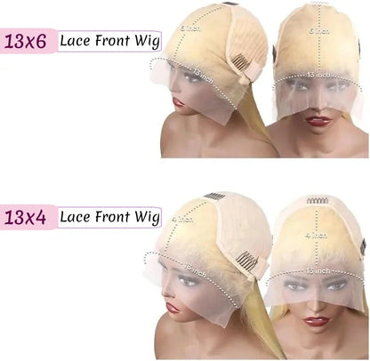 30 40 Inch 13x6 Lace Frontal Wig 613 Blonde Body Wave 13x4 Lace Front Wig Pre plucked Brazilian Human Hair Wigs 200 Density HairStar Wigs