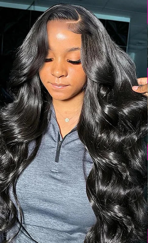 Body Wave Lace Front Wigs Human Hair Pre Plucked 200 Density Human Hair Wig 13x6 Transparent Lace Frontal Wigs with Baby Hair ARM Beauty Hair Store Store ID 1104602037