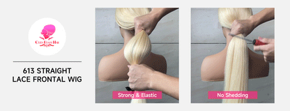 13x6 360 Lace Wig Human Hair Pre Plucked 613 Blonde Colored Lace Front Wigs Bone Straight Ponytail Human Hair Lace Frontal Wig XINXIYA WIG US Store Store ID 1103576649