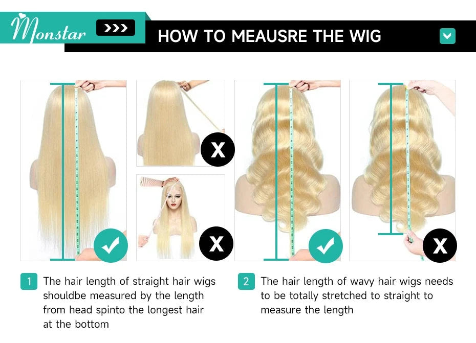 1B 613 Full Lace Wigs Blonde Ombre Body Wave Lace Front Wig 200 250 High Density 13x6 Lace Front Human Hair Wigs for Black Women Monstar Official Store 612972