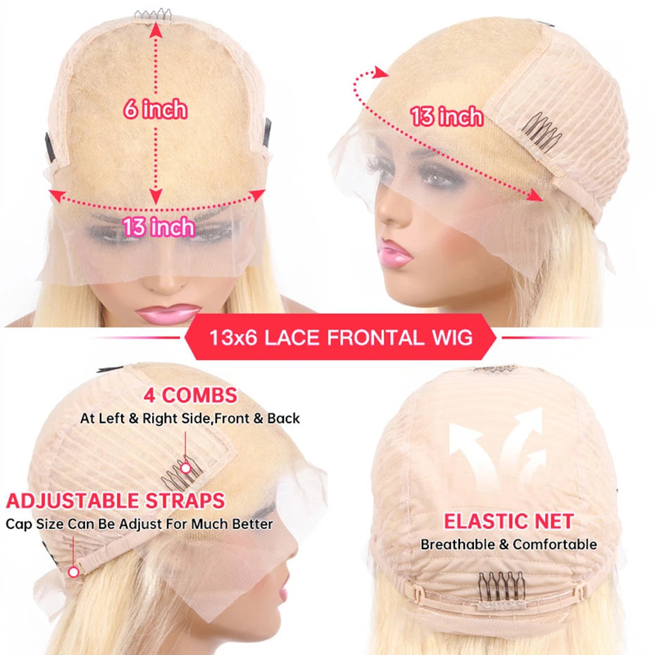 13x6 Silver Grey Straight Lace Front Human Hair Wigs Pre Plucked 613 Blonde Body Wave Frontal Wigs For Women Brazilian Hair Wigs Verochic Store Store ID 1104704776