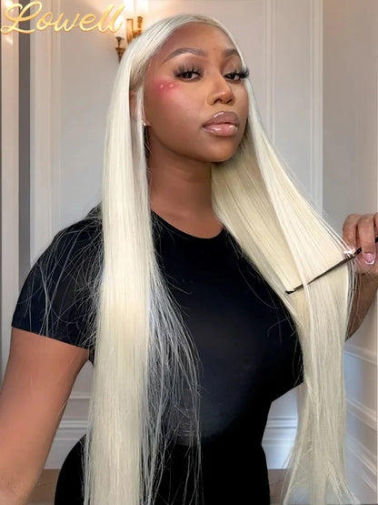Blonde 613 hd Lace Frontal Wig 40 Inch 200 Density Straight Lace Front Wig 13x4 13x6 Honey Blonde 100% Colored Human Hair Wigs Lowell Lace Wig Store 1105062522