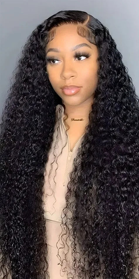 Hd Lace Wigs 13x6 Human Hair Wigs Pre Plucked Curly Wigs 40 Inch Water Wave Lace Front Wig Deep Wave Lace Front Wigs Human Hair HairStar Wigs