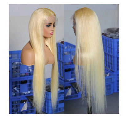 Hd Transparent 613 Blonde 13x4 13x6 360 Lace Front Human Hair Wig Pre Plucked Bone Straight Lace Frontal Wig 200 250 300 Density Diva Me Official Store 5007137