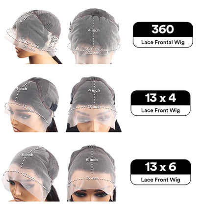 200 High Density Deep Wave Highlight 13x4 13x6 HD Lace Frontal Water Wave Wig Brazilian 100% Colored P4/27 Curly Human Hair Wigs Lowell Lace Wig Store 1105062522